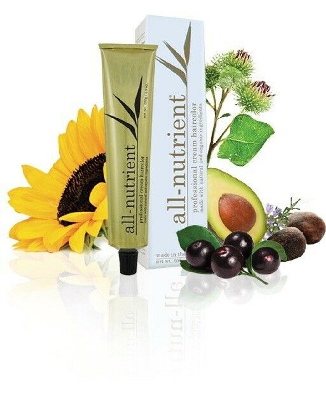 All-Nutrient Hair Colors and Developers