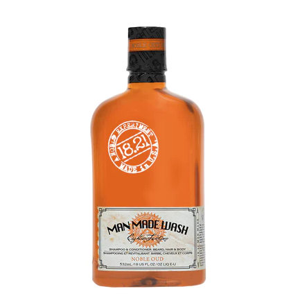 18.21 Man Made 3-in-1 Shampoo, Conditioner, & Body Wash Noble Oud 3.2 oz, 18 oz, & 32 oz - Reverse Generation