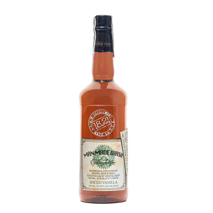 18.21 Man Made Wash 3-in-1 Shampoo, Conditioner, & Body Wash Spiced Vanilla 3.4 oz, 18 oz, 32 oz - Reverse Generation