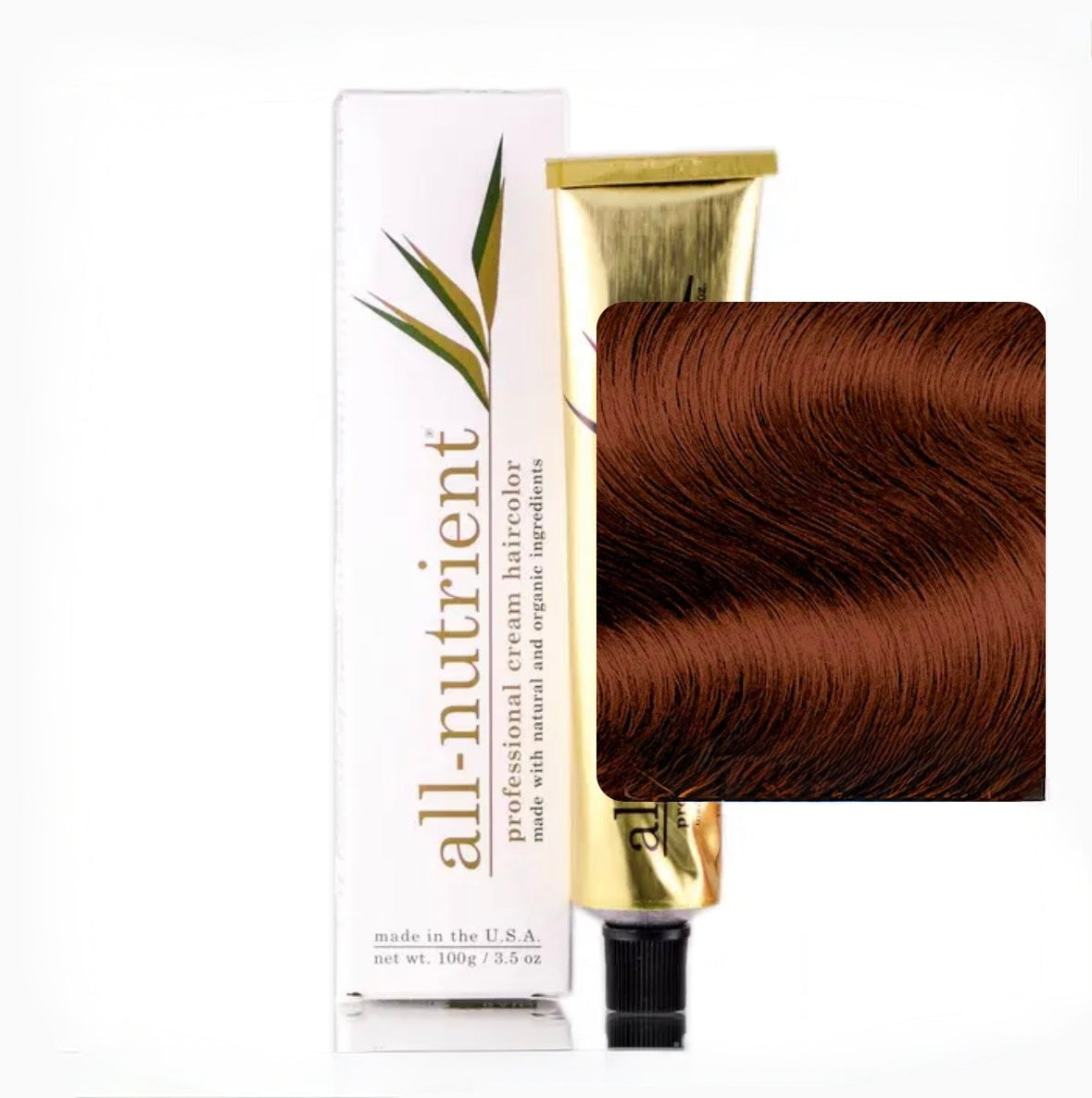 ALL-NUTRIENT PERMANENT CREAM HAIRCOLOR (3.5 OZ) -4RC DARK COPPER