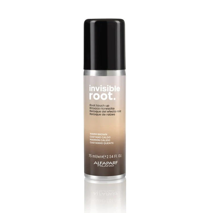 Alfaparf Milano Invisible Root Touch Up Spray, Warm Brown, 2.54 fl. oz - Reverse Generation