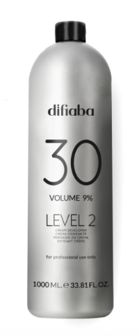 Difiaba 30 Volume Developer 33.8 oz liter size - Reverse Generation