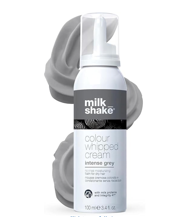 Milk_Shake Temporary Color Intense Grey Whipped Cream 3.4 oz - Reverse Generation