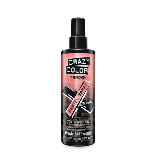 Crazy Color Pastel Spray Peachy Coral 250ml/8.45 oz - Reverse Generation