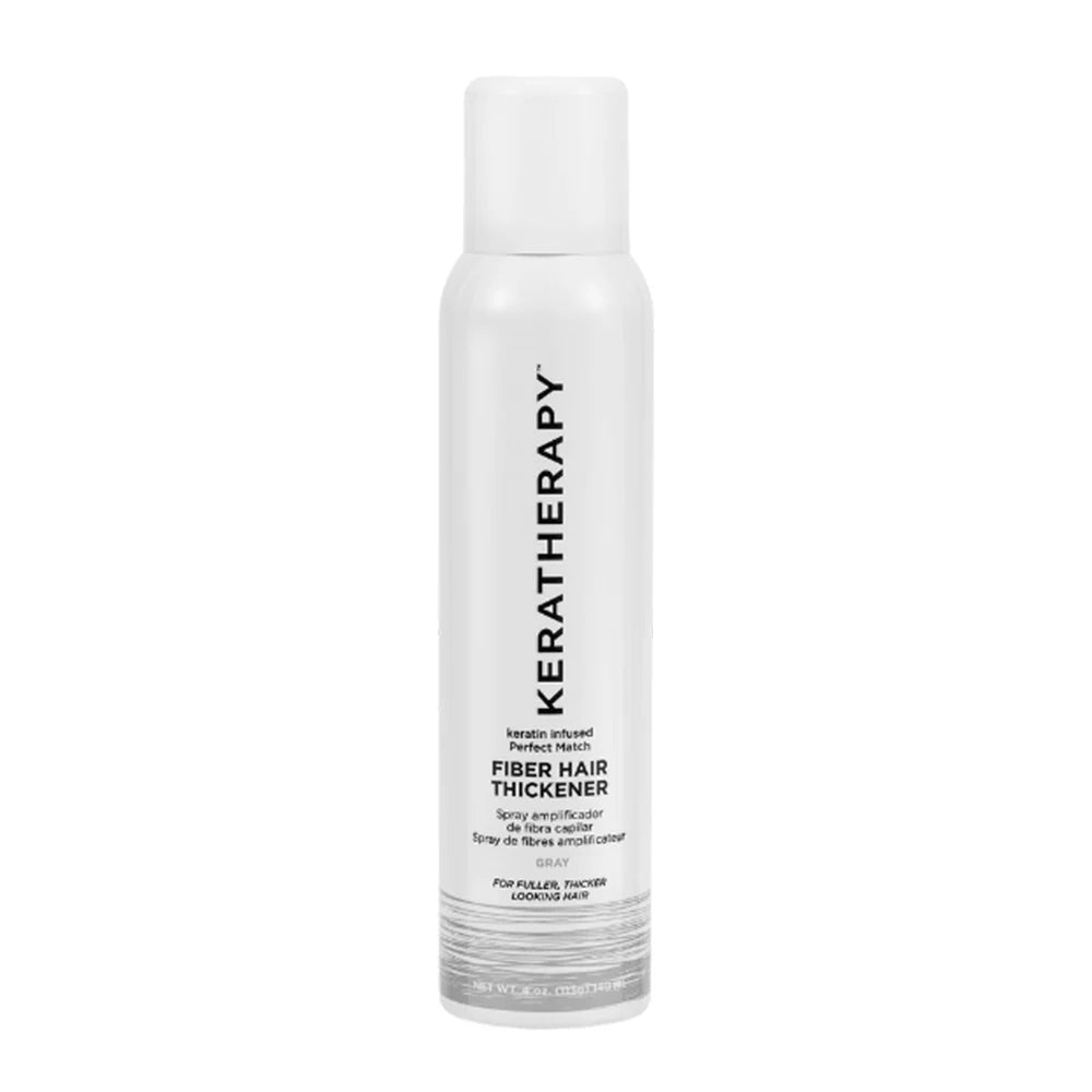 Keratherapy Fiber Hair Thickener, Grey, 4-oz - Reverse Generation