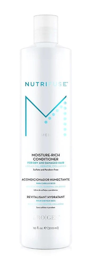 Nutrifuse M Moisture Rich Conditioner, 10 ounces for Men vitamin enriched - Reverse Generation