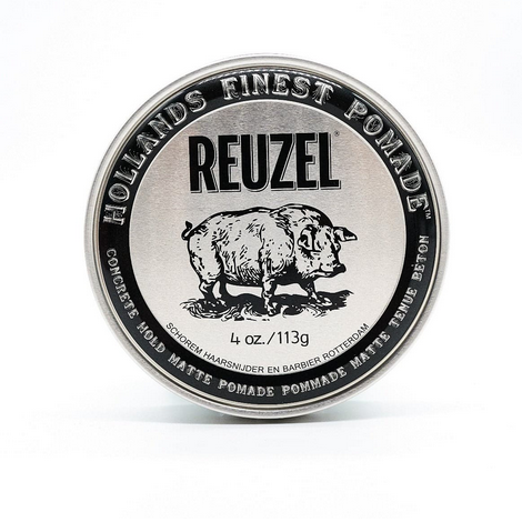 Reuzel Concrete Hold Matte Pomade 1.3 oz or 4 oz - Reverse Generation