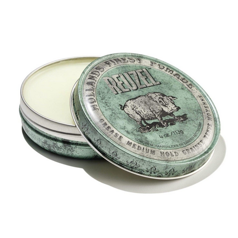Reuzel Green Pomade Grease 4 oz - Reverse Generation