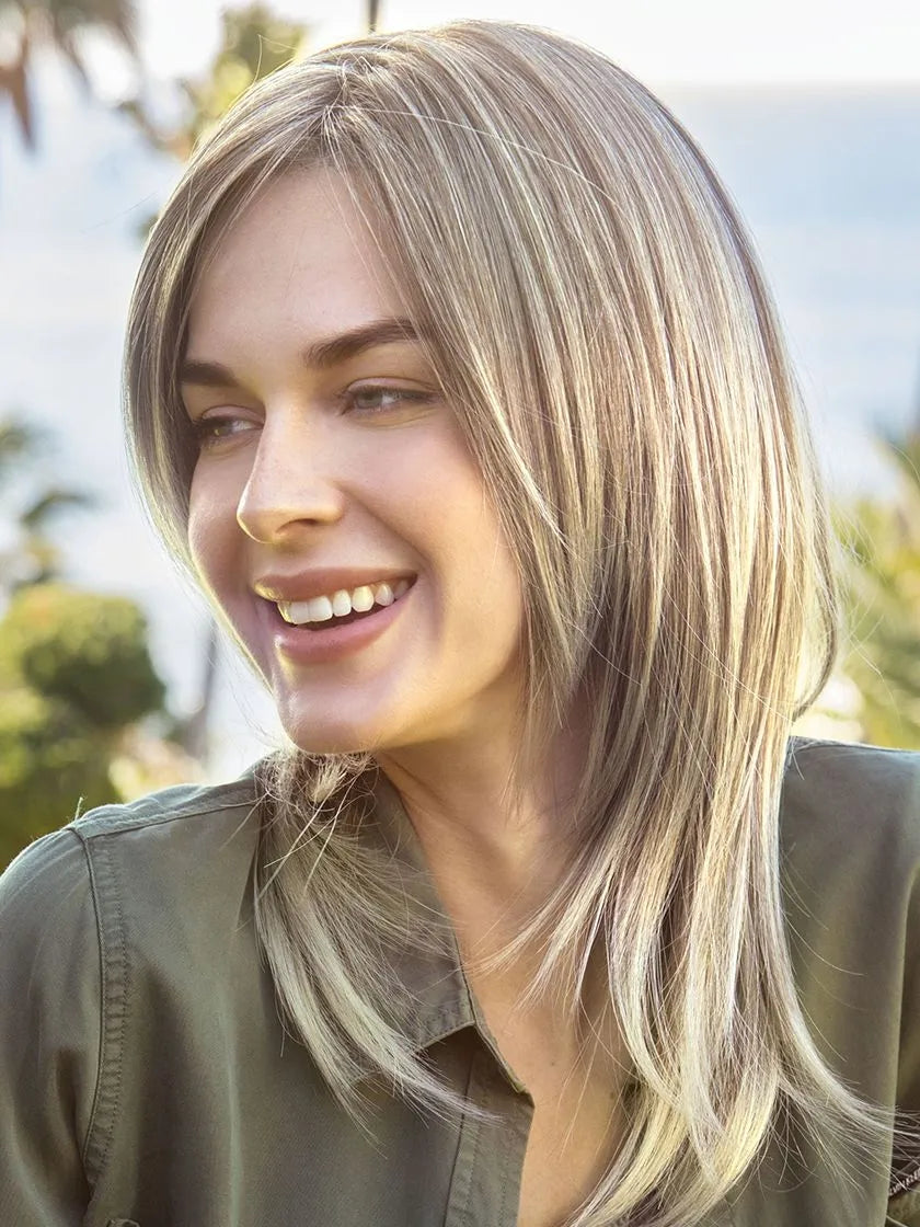 Amore Reed Monofilament Wig, Ice Blonde - Reverse Generation