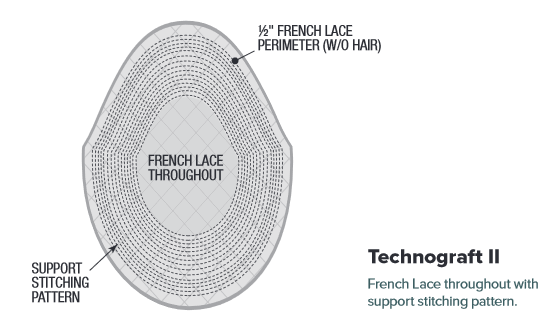 On Rite Men's Hair System: Technograft II - Reverse Generation
