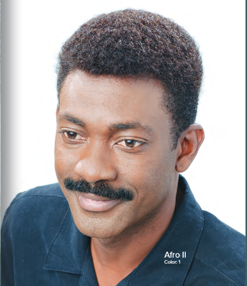 On Rite Men's Hair System: The Afro II - Reverse Generation