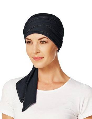Christine Headwear Mantra Long Scarf Turban - Reverse Generation