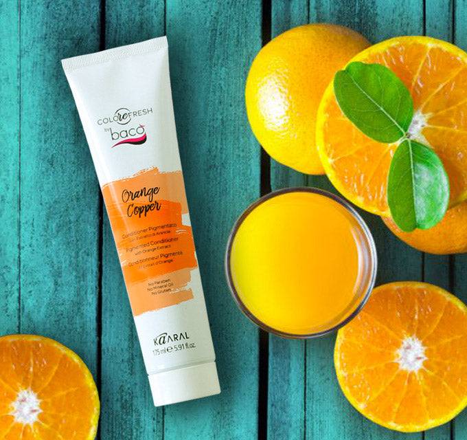 Baco Kaaral Colorefresh Color Depositing Conditioner Copper Orange 5 Reverse Generation