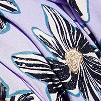 Christine Headwear Sapphire Boho Turban Set - Reverse Generation