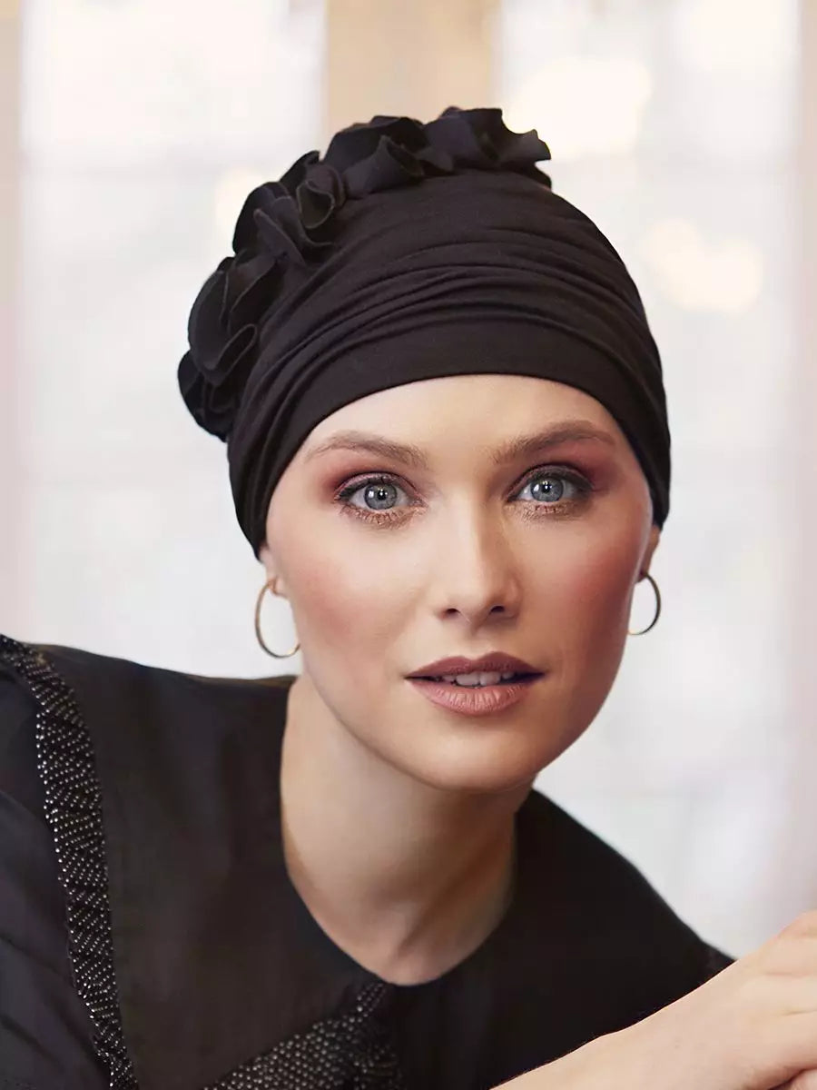 Christine Headwear Nadi Turban, Black - Reverse Generation