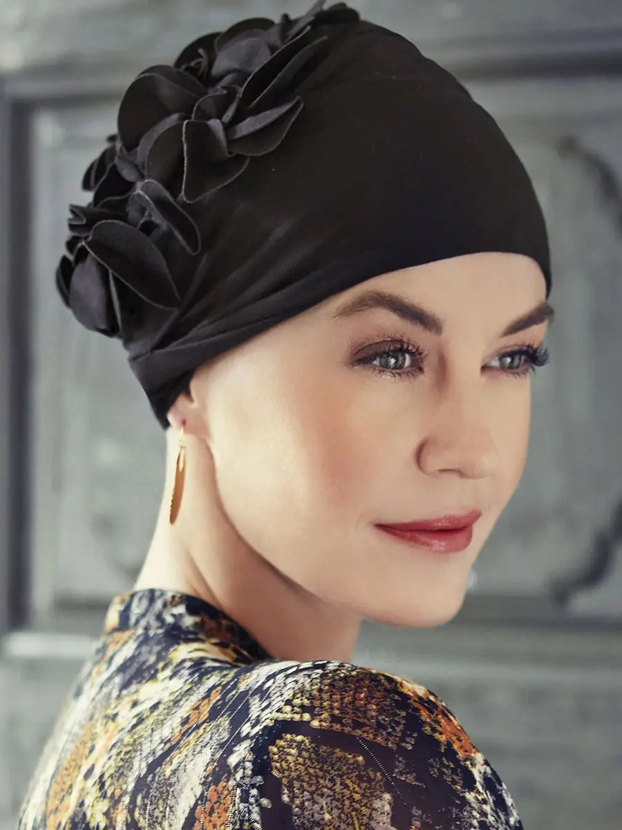 Christine Headwear Nadi Turban, Black - Reverse Generation