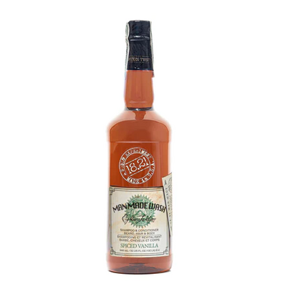 18.21 Man Made Wash 3-in-1 Shampoo, Conditioner, & Body Wash Spiced Vanilla 3.4 oz, 18 oz, 32 oz - Reverse Generation