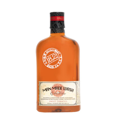 18.21 Man Made 3-in-1 Shampoo, Conditioner, & Body Wash Sweet Tobacco 3.4 oz, 18 oz, 32 oz - Reverse Generation