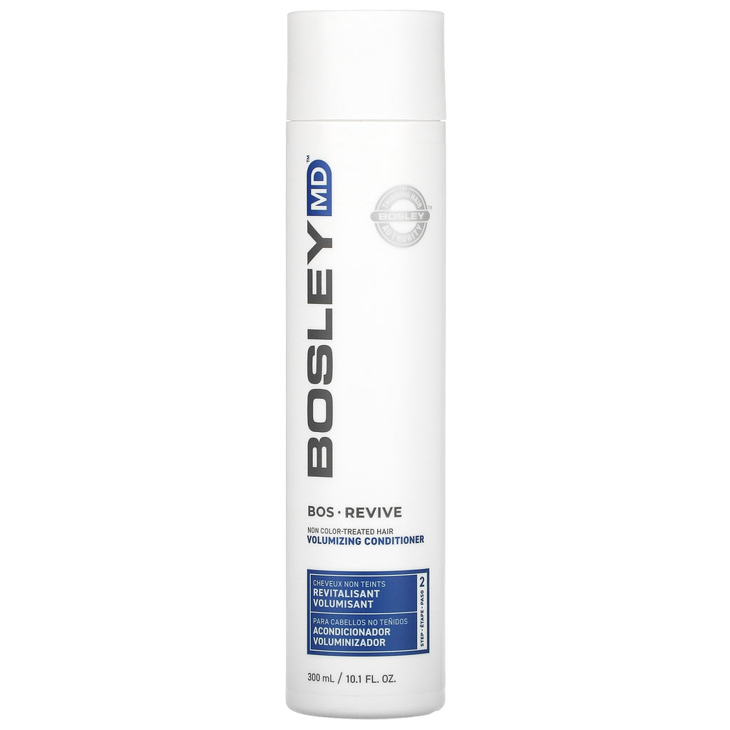 Bosley MD Revive Volumizing Conditioner for Non Color-Treated Hair, 10.1.oz - Reverse Generation Established in 2008
