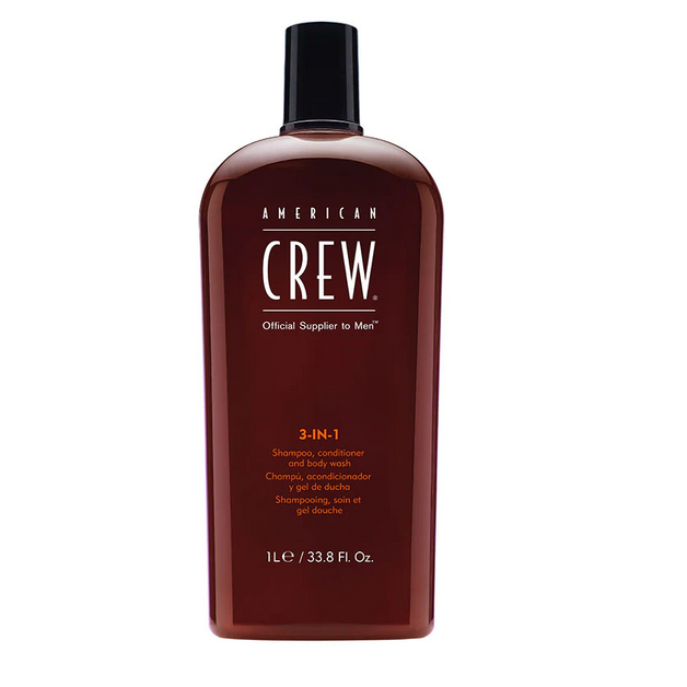 American Crew 3-in-1 Classic 8.4 oz & 33.8 oz - Reverse Generation