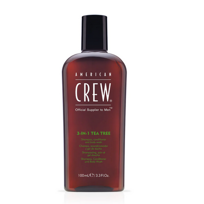American Crew 3-in-1 Tea Tree 8.4 oz & 33.8 oz - Reverse Generation