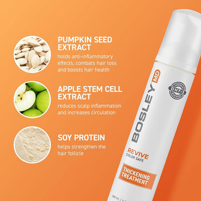 Bosley Non Colored Thickening Treatment, 6.8 - oz - Reverse Generation Established in 2008