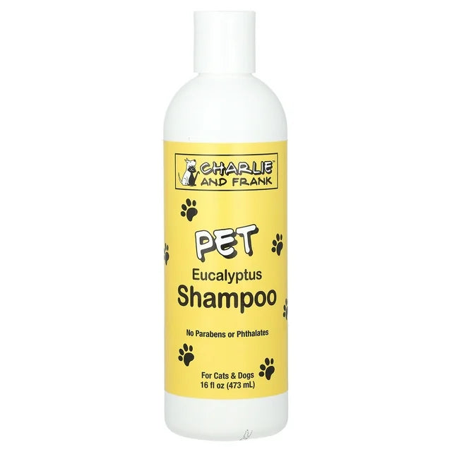 Charlie & Frank Pet Shampoo, Eucalyptus, 16-oz - Reverse Generation