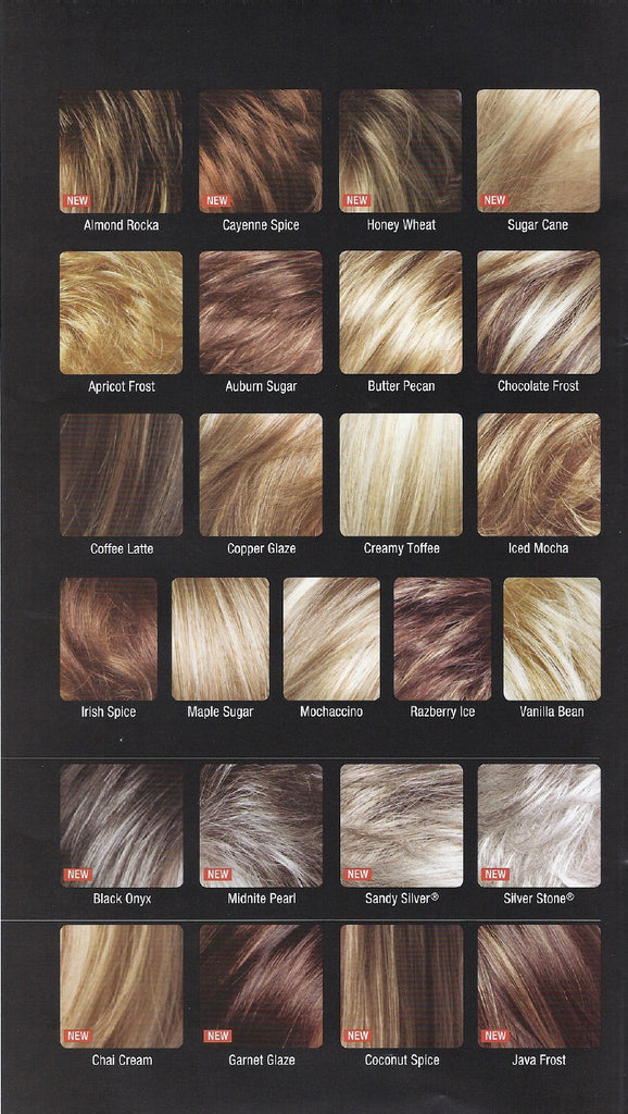 Rene of Paris Wig Color Chart - Reverse Generation