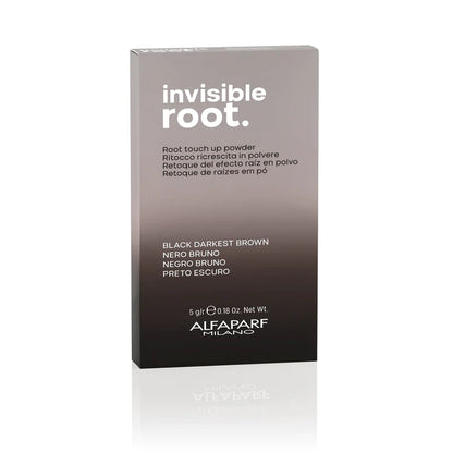 Alfaparf Milano Invisible Root Touch Up Powder, Black - Reverse Generation