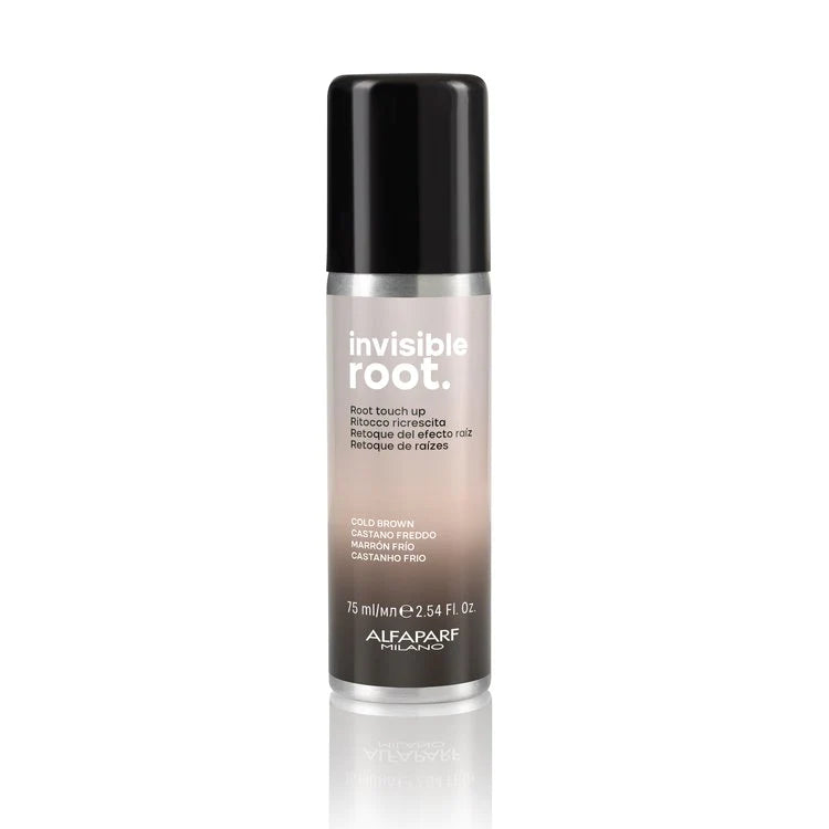Alfaparf Milano Invisible Root Touch Up Spray, Cold Brown, 2.54 fl. oz - Reverse Generation