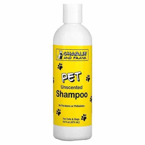 Charlie and Frank, Pet Shampoo, Unscented, 16 Fl. oz - Reverse Generation