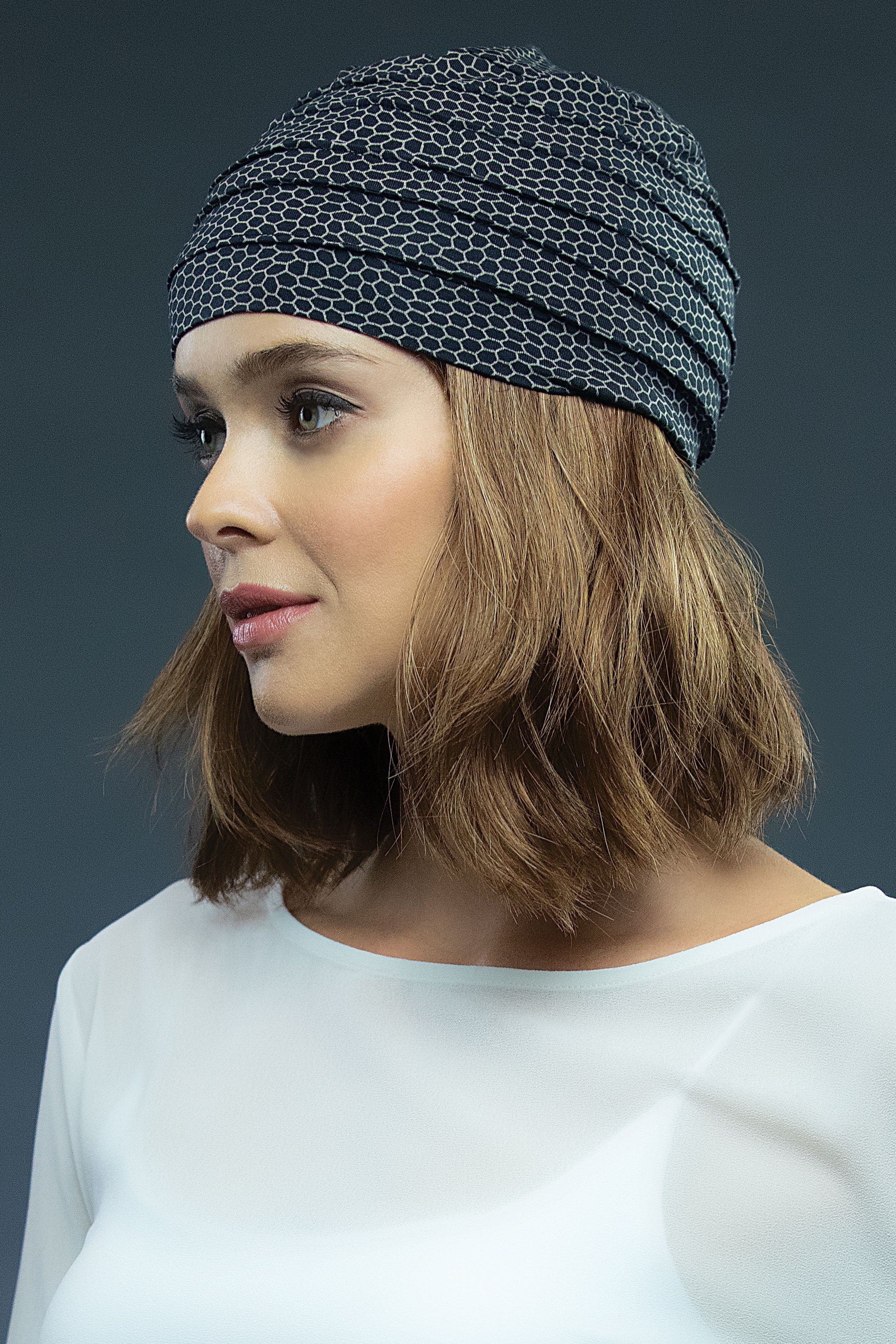 Rene of Paris Toppers - Wavy Bob Halo (#738), Honey Brown - Reverse Generation