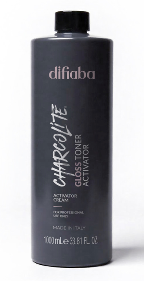 Difiaba Charcolite Gloss Toner Activator 33.8 Fl Oz / 1000 Ml liter size - Reverse Generation