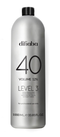 Difiaba 40 Volume Developer 33.8 oz liter size - Reverse Generation