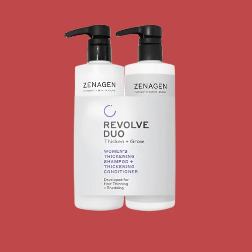 Zenagen Revolve HairLoss Treatment Shampoo & Conditioner Set for Women, 16- oz size set - Reverse Generation Established in 2008