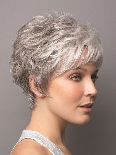 Rene of Paris Wren Wig, Melted Coconut - Reverse Generation