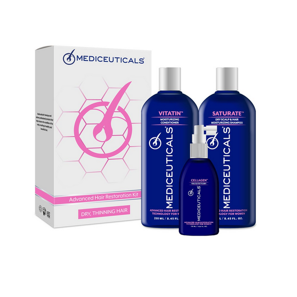 Therapro Women's Hair Loss Treatment Set (Dry Scalp & Hair Therapy) Kit 3 Piece Set - Reverse Generation