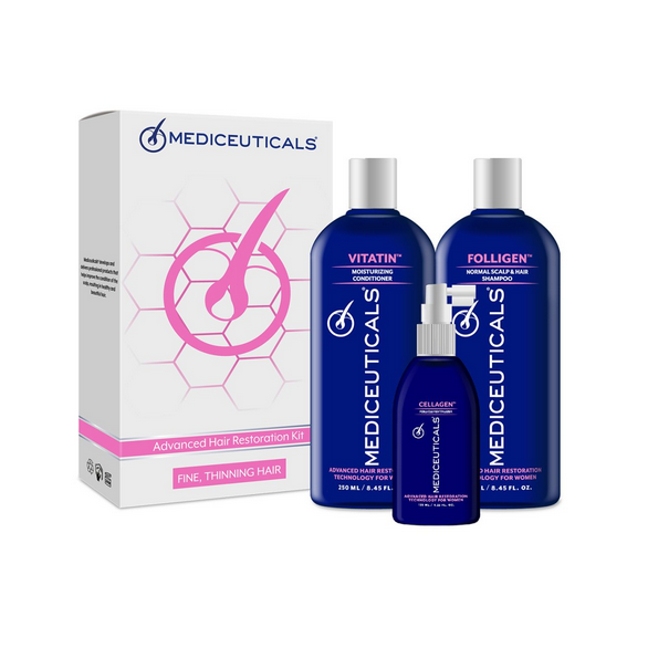 Therapro Women's Hair Loss Treatment Kit (Normal Scalp & Hair Therapy) Kit 3 Piece Set - Reverse Generation