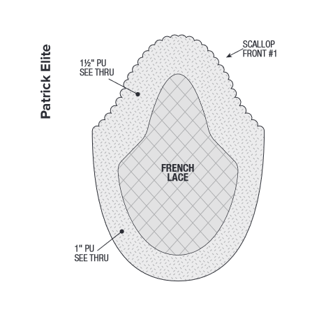On Rite Men's Hair System: The Patrick - Reverse Generation