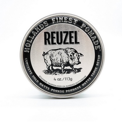 Reuzel Concrete Hold Matte Pomade 1.3 oz or 4 oz - Reverse Generation