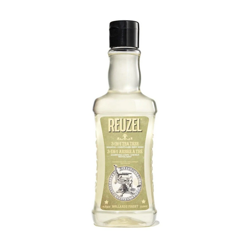 Reuzel 3-in-1 Tea Tree Shampoo 11.83 oz & 33.8 oz - Reverse Generation