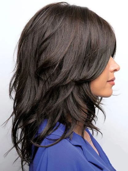 Amore Hayden Monofilament Wig, Dark Chocolate - Reverse Generation