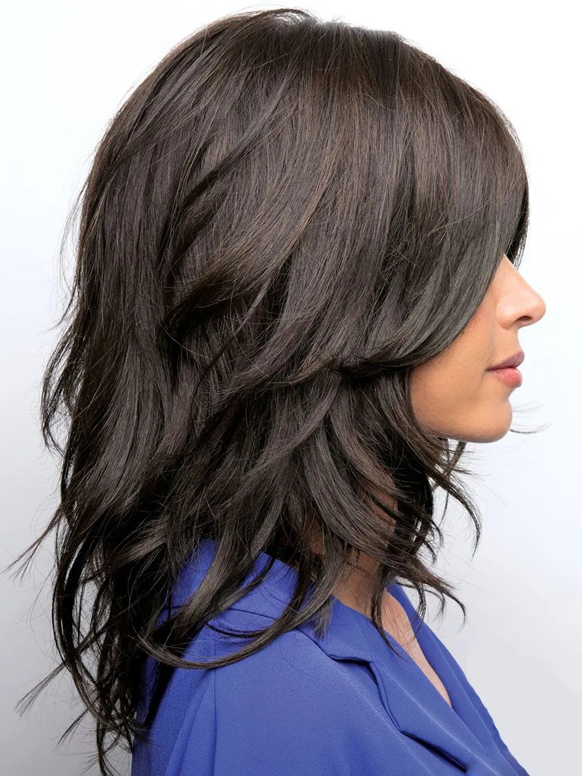 Amore Hayden Monofilament Wig, Dark Chocolate - Reverse Generation