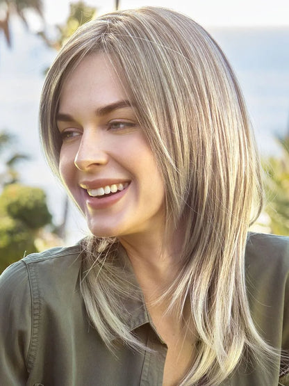 Amore Reed Monofilament Wig,  Ice Blonde - Reverse Generation