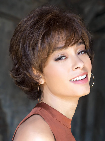 Rene of Paris Sierra Wig, Toasted Brown - Reverse Generation