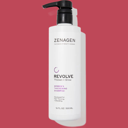 Zenagen Revolve Thickening and Hair Loss Shampoo Treatment for Women, 16-oz Organic Plant Based - Reverse Generation