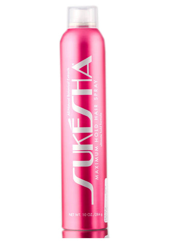 Sukesha Maximum Hold Hairspray (10 oz) Organic Hair Spray - Reverse Generation
