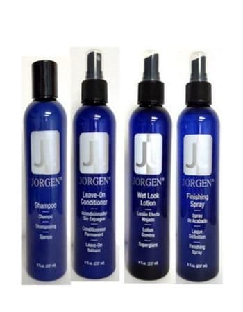 Jorgen 4 Piece Set Shampoo, Conditioner, Wet Look & Finishing Spray - Reverse Generation