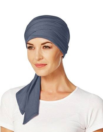 Christine Headwear Mantra Long Scarf Turban - Reverse Generation