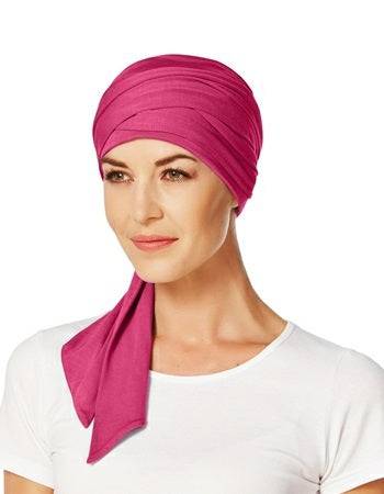 Christine Headwear Mantra Long Scarf Turban - Reverse Generation